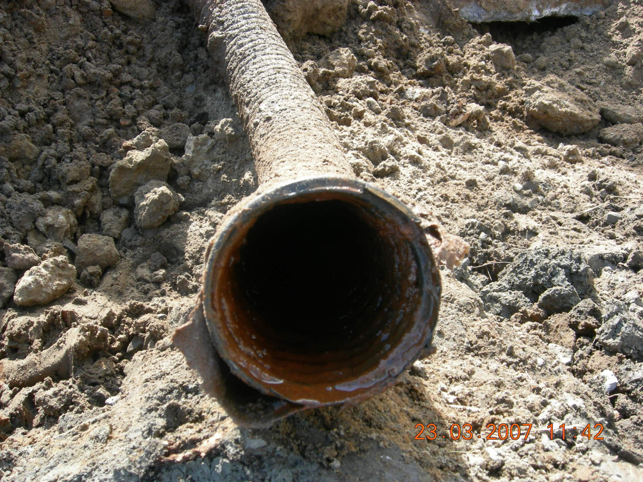 French drain installation, Mascouche, Terrebonne