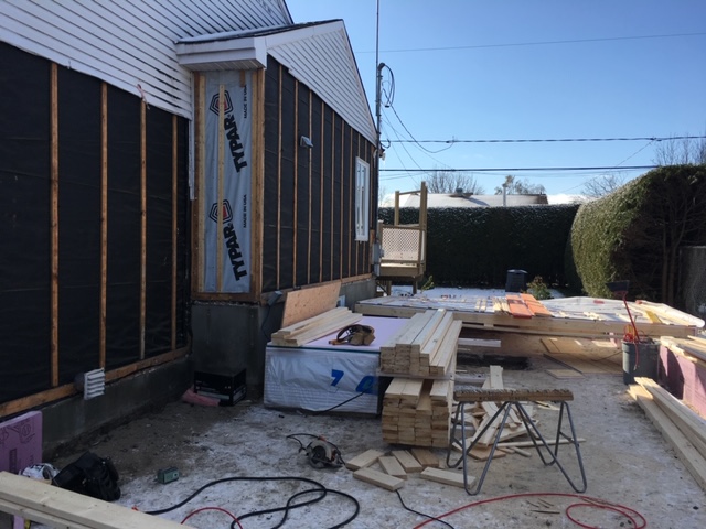 Addition of a garage - Renovations, Repentigny