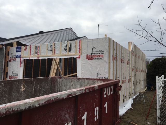 Addition of a garage - Renovations, Repentigny